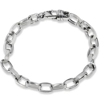 Pompeii3 Mens Rolo Link 14k Gold (36gram) or Platinum (67gram) 8mm Bracelet 9