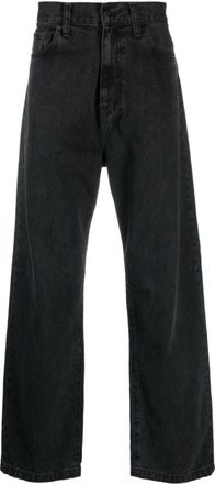 Carhartt Work in Progress Black Logo Pants