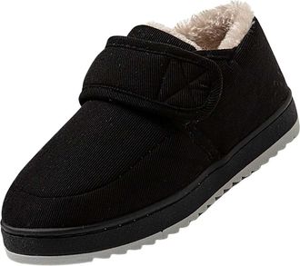 Generic WomenS Wide Fit Slippers - Memory Foam Slippers Ladies Comfy House Shoes Indoor Comfortable Othopaedic Slipper Fashion Thickened Diabetic Foot Shoes S