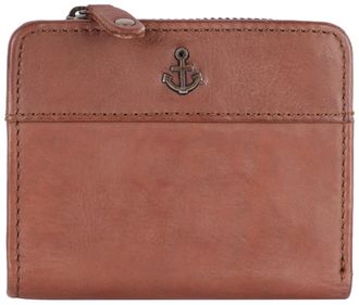 Harbour 2nd Geldb&ouml;rse HARBOUR 2ND Jackie, Damen, braun (cognac), Rindsleder, Kleinlederwaren Geldb&ouml;rse, Anker Emblem
