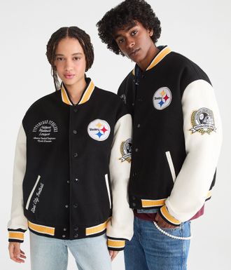 Aéropostale Pittsburgh Steelers Bomber Jacket