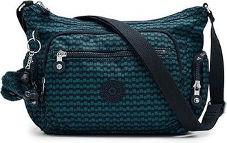 Kipling Gabbie Small Crossbody Bag Womens Handbags Dark Lobby Tile : PROCESSING PROCESSING, Polyamide