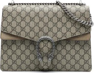 Gucci Borsa a spalla Dionysus media in tessuto GG Supreme 2016-2025 - Marrone