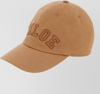 Chlo&eacute; cotton logo baseball cap
