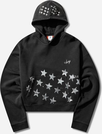 Nike Jordan Men s In1House Crop Hoodie Black
