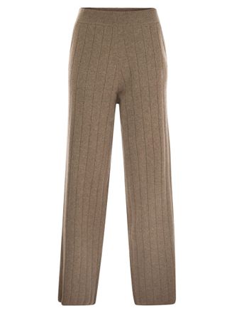Max Mara Jardin Cashmere Yarn Trousers