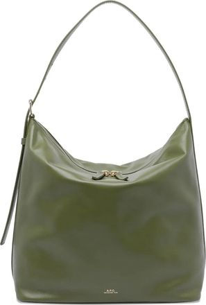A.P.C. Borsa tote Vera maxi - Verde