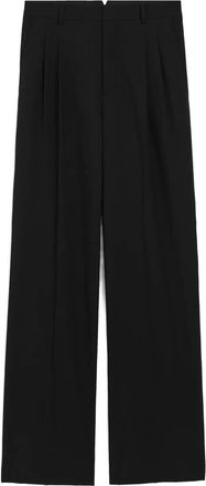 Ami Pantaloni con pieghe - Nero