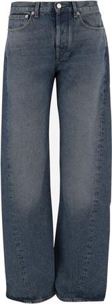ARMARIUM Washed Denim Jeans With Classic Five-Pocket Design