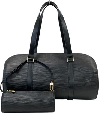 Louis Vuitton Noir Epi Leather Boston Bag (Pre-Owned)