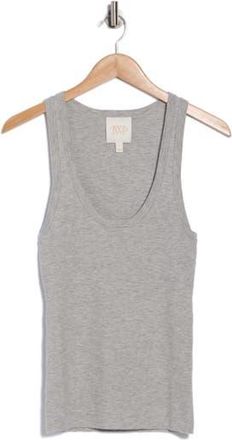 TWP Perfect Tank Top in Light Heather Grey at Nordstrom Rack, Size X-Large