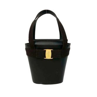 Ferragamo Pre-owned Bucket Bags, female, Brown, Size: ONE SIZE Pre-owned Bucket Bag
