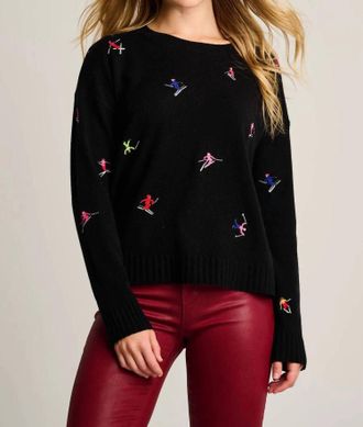 Lisa Todd Hit The Slopes Sweater In Black