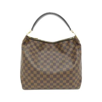 Louis Vuitton Pre-owned Shoulder Bags, female, Brown, Size: ONE SIZE Pre-owned Portobello Damier Shoulder Bag