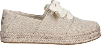 Toms Carolina Lace-Up - Dames - Espadrilles - Beige - 38 1/2 EU - Schoenen