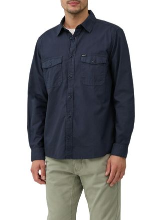 s.Oliver Langarmhemd S.OLIVER, Herren, Gr. XXL, N-Gr, blau (dunkelblau), Web, Obermaterial: 97% Baumwolle, 3% Elasthan, unifarben, regular fit taillenbedeckt, 