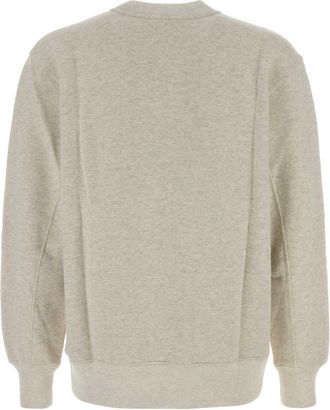Autry Mens Sweatshirt Gray Cotton Sweater