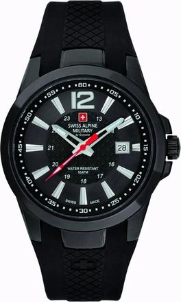 Swiss Alpine Military Accessoires, Heren, Zwart, ONE Size, 7058.1877 Horloge