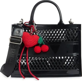 Madden Girl Mini Jelly Tote Bag in Black at Nordstrom Rack