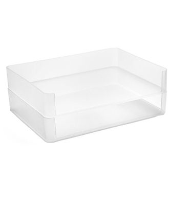 Sorbus Paper Organizing Trays 2 Pack