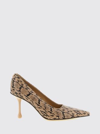 Jimmy Choo London Ixia 80 Python-Print Leather Pumps with a Teardrop Heel