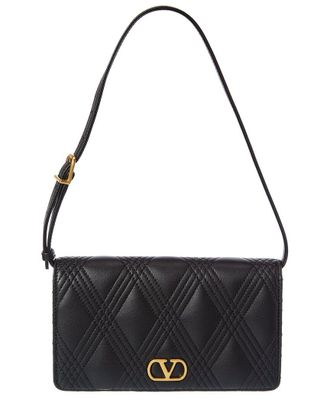 Valentino Quiltie 67 Mini Leather Shoulder Bag