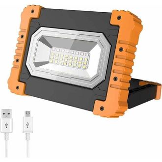 OEM Linterna De Trabajo Led Recargable E Impermeable - Linterna De Trabajo Port&aacute;til Para Taller, Garaje O Camping, 5000 Lm, Bater&iacute;a Integrada