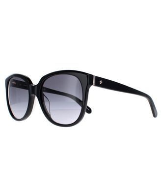 Kate Spade New York Round Womens Black Grey Gradient Bayleigh/S - One Size