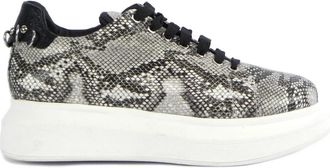 Noa Harmon Rock Python Sneakers - Dames - Sneakers - Grijs - 36 EU - Schoenen