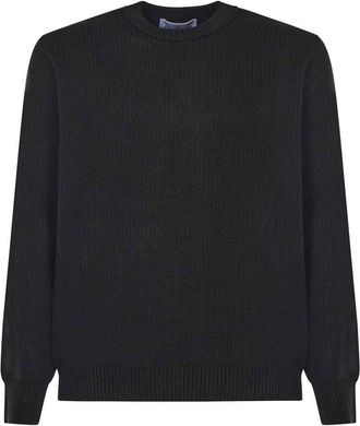 Stone Island Sweater With Ribbed Edges