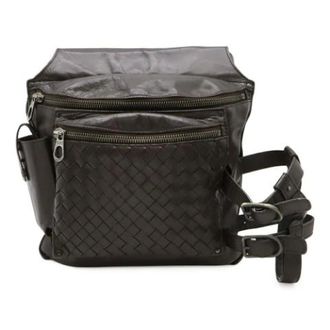 Bottega Veneta Pre-owned Fabric crossbody-bags - Dames - Pre-owned - Bruin - Maat: ONE Size
