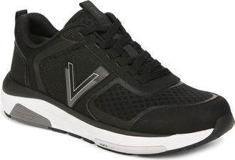 Vionic Strider Tech Walking Shoe in Black/Charcoal at Nordstrom, Size 10.5