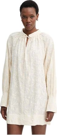 Munthe Kleedjes, Dames, Beige, M, Betulli Jurk