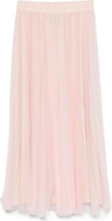 Styland Gonna midi plissettata - Rosa