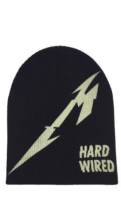 Metallica Beanie Hat Hardwired to self destruct Official Black slouch One Size