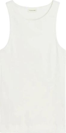 By Malene Birger Amani Top - Dames - Tops zonder mouwen - Wit - M - Katoen - Tops