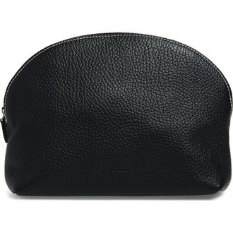 LI&Eacute; STUDIO The Margot Pouch in Black Grosgrain at Nordstrom