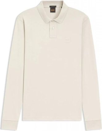 HUGO BOSS Passerby Polo - Heren - Polos - Grijs - L - Katoen - Tops