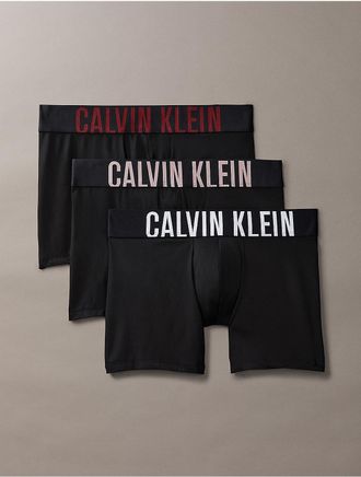 Calvin Klein Mens Intense Power Micro 3-Pack Boxer Brief - Multi - S
