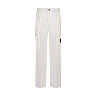 Stone Island Heren, Broeken, Wit, Maat: W36