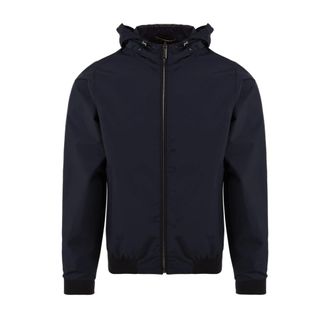 Moorer Dennys-Stp Jas - Heren - Bomber jackets - Blauw - M - Polyester - Jassen