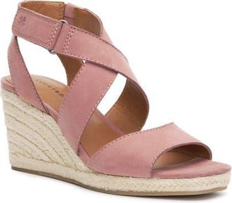 Lucky Brand Mendona Espadrille Wedge Sandal in Antler at Nordstrom, Size 11