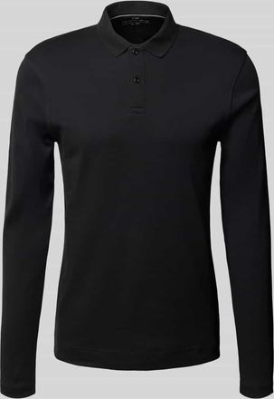 Christian Berg Regular Fit Poloshirt mit Knopfleiste in Black, Größe 3XL
