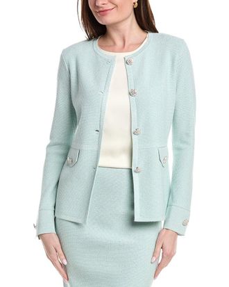 St. John Lurex Pique Jacket