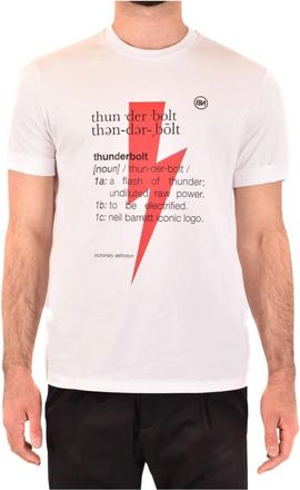 Neil Barrett t-shirt - Heren - T-shirts - Wit - XL - Tops