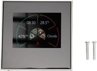 OEM Termostato Inteligente Para Calefacci&oacute;n, Control Por Voz Mediante Aplicaci&oacute;n, Pantalla T&aacute;ctil, Temporizador Programable De 7 D&iacute;as, Wifi, Ac95-240v