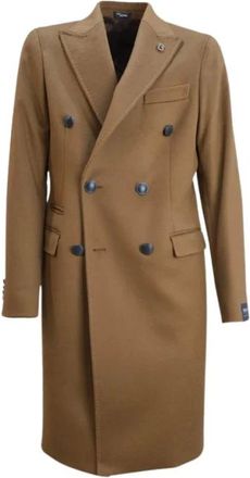 Breras Milano Hombre, Abrigos, Marr&oacute;n, Talla: XL