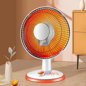 Elle Calefactor El&eacute;ctrico Infrarrojo De 600 W Con 2 Niveles De Potencia - Protecci&oacute;n Antivuelco - Calor Instant&aacute;neo Para Espacios Interiores