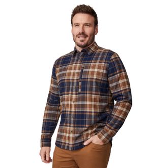 Free Country Mens Easywear II Fleece Lined Flannel Shirt