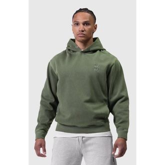 ASRV Tech Essential Distressed Hoodie in Faded Olive at Nordstrom, Size Medium